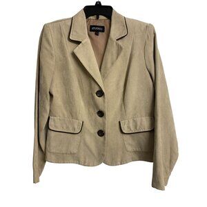 Studio 1 10 Cropped Blazer Lightweight Minimalist Fall